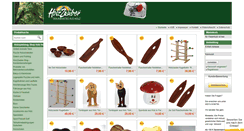 Desktop Screenshot of holzzauber-shop.de